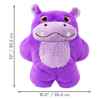 Picture of TOY DOG SNUZZLES Hippo - X Large