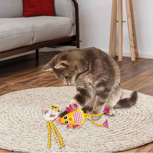 Picture of TOY CAT SCATTLES Chicken - 2/pk