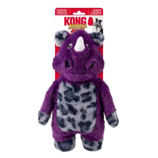 Picture of TOY DOG KONG JUNGLE JAMZ Rhino - Med/Large