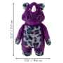 Picture of TOY DOG KONG JUNGLE JAMZ Rhino - Med/Large