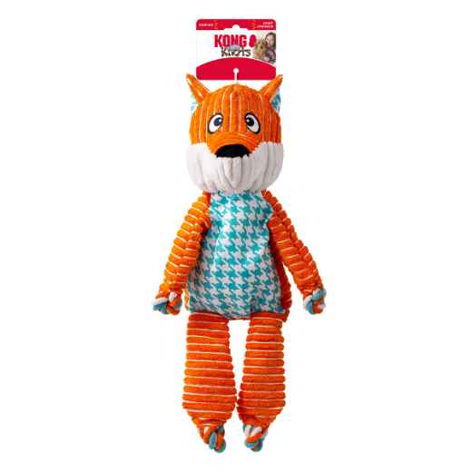 Picture of TOY DOG KONG FLOPPY KNOTS Fox - Jumbo