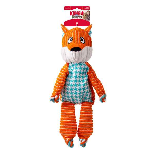 Picture of TOY DOG KONG FLOPPY KNOTS Fox - Jumbo