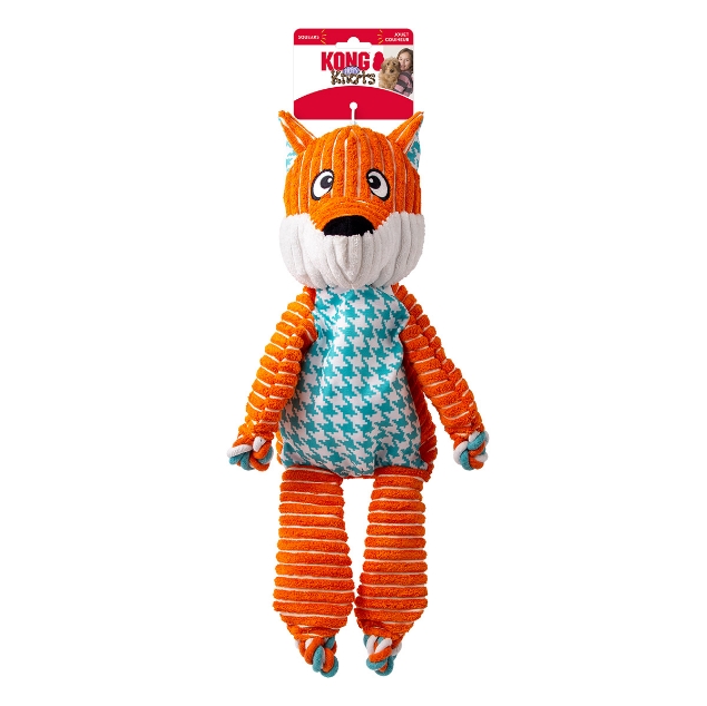 Picture of TOY DOG KONG FLOPPY KNOTS Fox - Jumbo