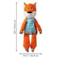 Picture of TOY DOG KONG FLOPPY KNOTS Fox - Jumbo