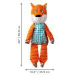 Picture of TOY DOG KONG FLOPPY KNOTS Fox - Jumbo
