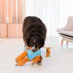 Picture of TOY DOG KONG FLOPPY KNOTS Fox - Jumbo