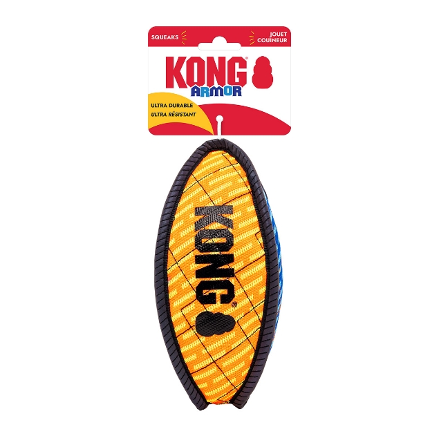 Picture of TOY DOG KONG ARMOR FOOTBALL Assorted Colors - Medium