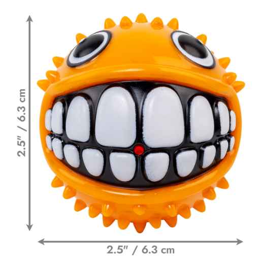 Picture of TOY DOG KONG GRINZ BALL Puffer Fish - Medium