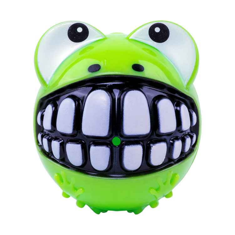 Picture of TOY DOG KONG GRINZ BALL Frog - Medium