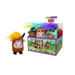 Picture of TOY CAT KONG SCATTLES Highland Cow PDQ - 12/box