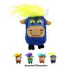 Picture of TOY CAT KONG SCATTLES Highland Cow PDQ - 12/box