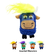 Picture of TOY CAT KONG SCATTLES Highland Cow PDQ - 12/box