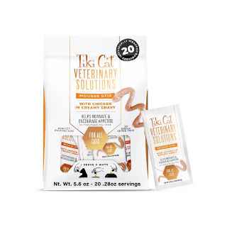 Picture of FELINE TIKI CAT VET-SOLUTIONS TREAT WET STIX CHICKEN - 20 x 5.6oz
