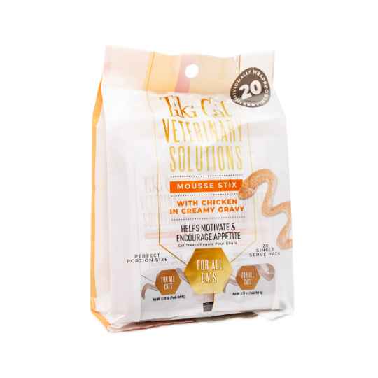 Picture of FELINE TIKI CAT VET-SOLUTIONS TREAT WET STIX CHICKEN - 20 x 0.28oz/8g