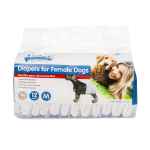 Picture of DIAPER Medium PAWISE DISPOSABLES - 12/pk