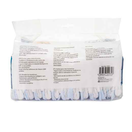 Picture of DIAPER PAWISE DISPOSABLES for Female Dogs Medium - 12/pk