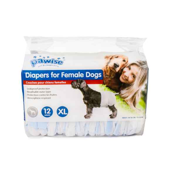 Picture of DIAPER X-Large PAWISE DISPOSABLES - 12/pk