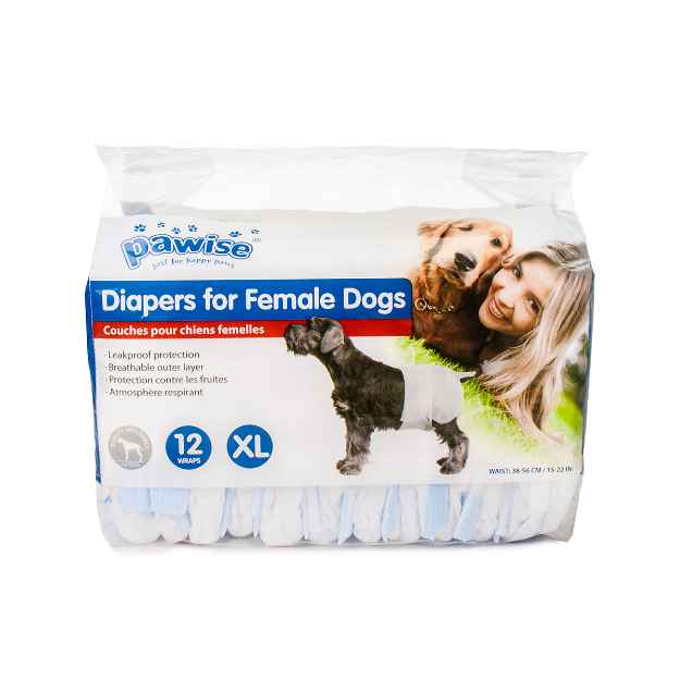 Picture of DIAPER X-Large PAWISE DISPOSABLES - 12/pk