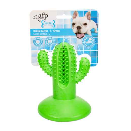 Picture of TOY DOG AFP DENTAL CHEW CACTUS - Green Large