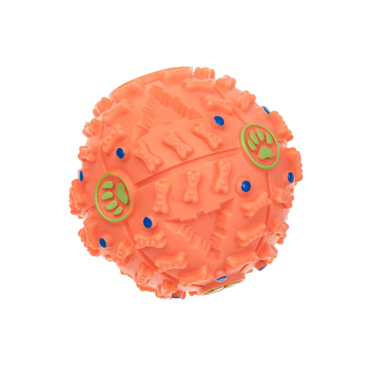 Picture of TOY DOG PAWISE GIGGLE TREAT BALL - 7cm