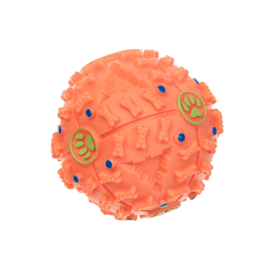 Picture of TOY DOG PAWISE GIGGLE TREAT BALL - 7cm