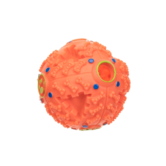 Picture of TOY DOG PAWISE GIGGLE TREAT BALL - 9cm