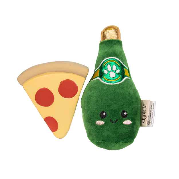 Picture of TOY DOG AFP LITTLE BUDDY Piza with Perrier - 2/pk