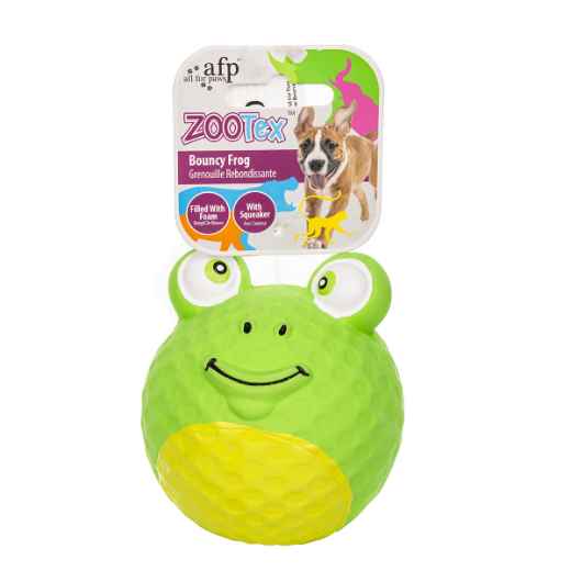 Picture of TOY DOG AFP ZOOTEX BOUNCY - Frog