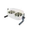 Picture of BOWL AFP LIFESTYLE 4 PETS 3-in-1 Elevated Double Diner - Medium