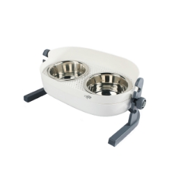 Picture of All for Paws Lifestyle 4 Pets 3-In-1 Elevated Double Diner Bowl  - Medium