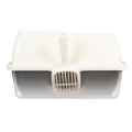 Picture of CAT LITTER BOX AFP Go Fresh Enclosed Stainless Steel - Sand