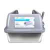 Picture of CAT LITTER BOX AFP Go Fresh Enclosed Stainless Steel - Grey