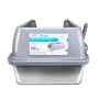 Picture of CAT LITTER BOX AFP Go Fresh Enclosed Stainless Steel - Grey