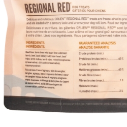 Picture of TREAT CANINE ORIJEN FREEZE DRIED Regional Red - 92g/3.25oz