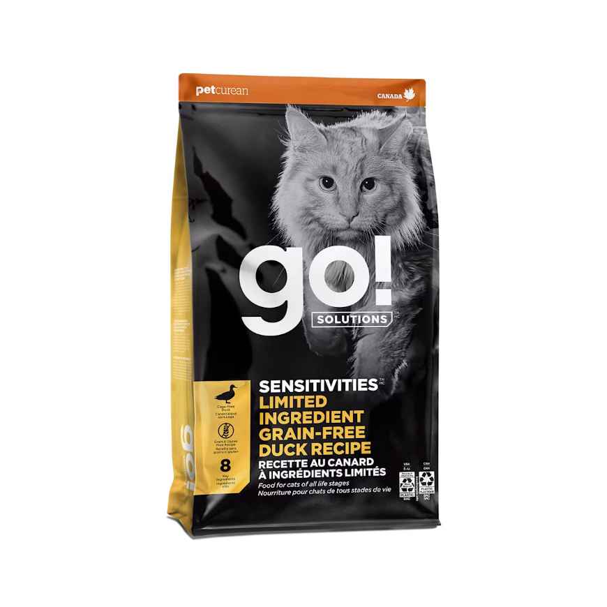 Picture of FELINE GO! SENSITIVITIES L.I.D. GF Duck 3lb/1.36kg