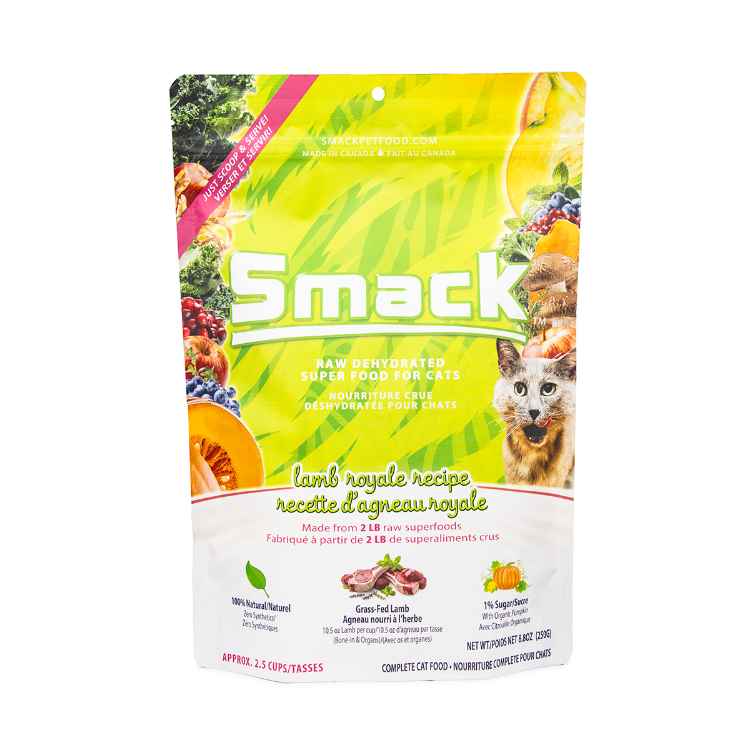Picture of FELINE SMACK SUPER FOOD DEHYDRATED Lamb Royale - 250g/8.8oz