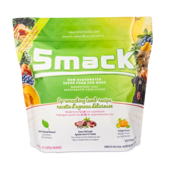 Picture of CANINE SMACK RAW SUPER FOOD DEHYDRATED Lip Smacking Lamb - 1.5kg/3.3lbs