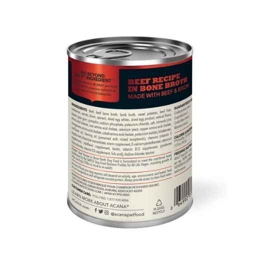 Picture of CANINE ACANA PREMIUM CHUNKS Beef in Bone Broth - 12 x 12.8oz/363g