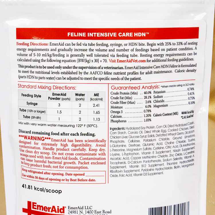 Picture of EMERAID INTENSIVE CARE FELINE HDN - 100g