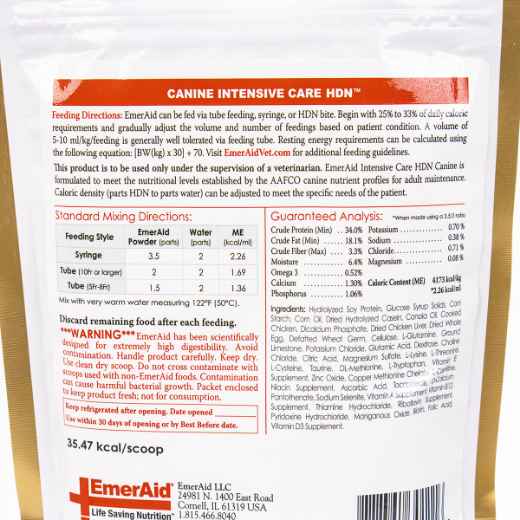 Picture of EMERAID INTENSIVE CARE CANINE HDN - 100g