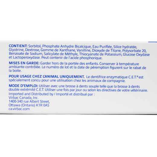 Picture of CET ENZYMATIC TOOTHPASTE VANILLA MINT TUBE (CET103) - 2.5oz / 70g (su96)