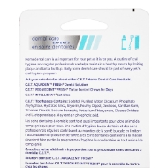 Picture of CET FINGERBRUSH w/ TRIAL POULTRY TOOTHPASTE (CET301) - 0.4oz/12g(su144)
