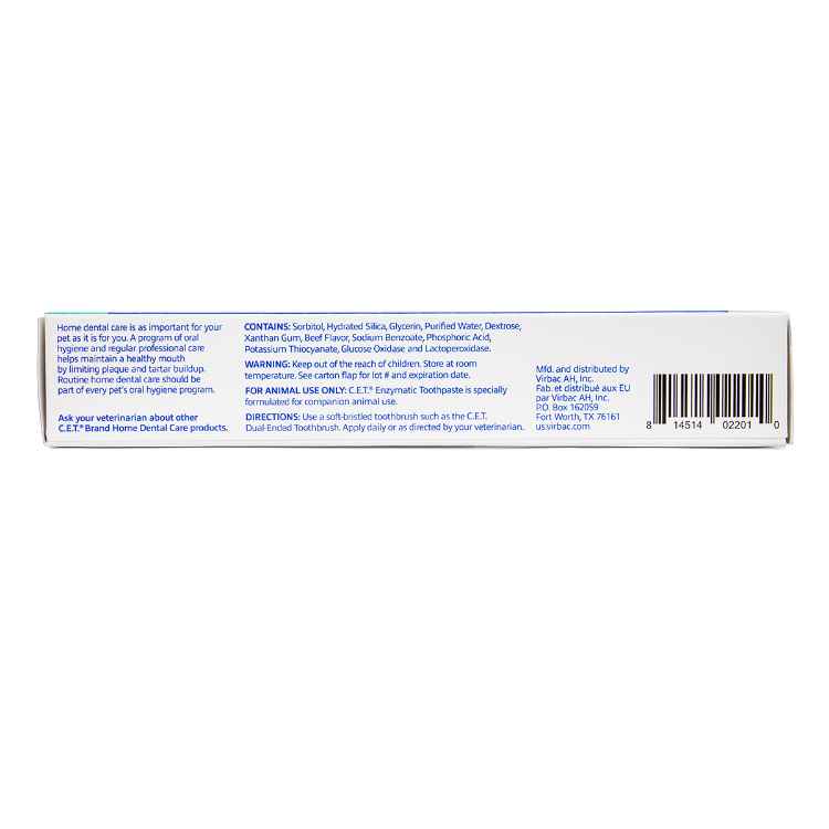 Picture of CET ENZYMATIC TOOTHPASTE BEEF (CET201) - 2.5oz / 70g (su96)