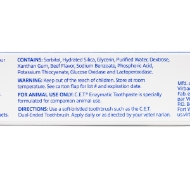 Picture of CET ENZYMATIC TOOTHPASTE BEEF (CET201) - 2.5oz / 70g (su96)
