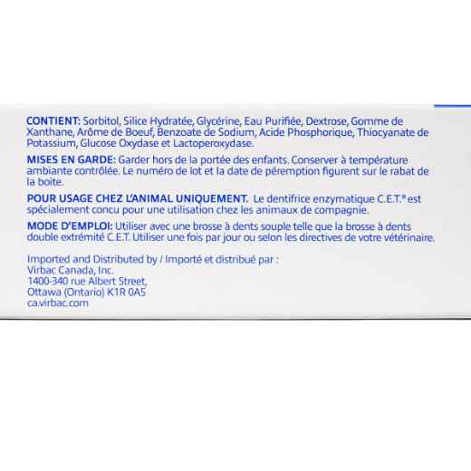 Picture of CET ENZYMATIC TOOTHPASTE BEEF (CET201) - 2.5oz / 70g (su96)