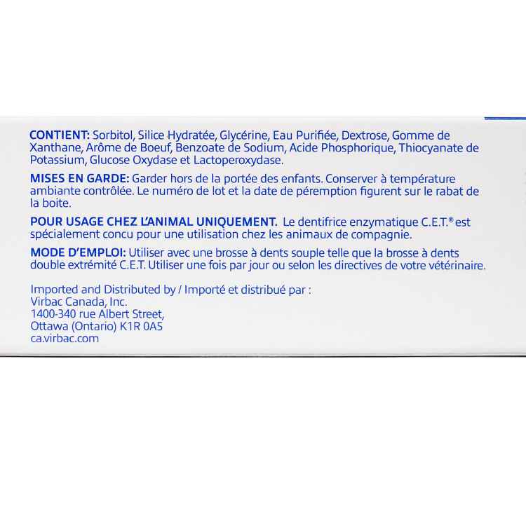 Picture of CET ENZYMATIC TOOTHPASTE BEEF (CET201) - 2.5oz / 70g (su96)