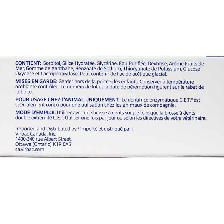 Picture of CET ENZYMATIC TOOTHPASTE SEAFOOD (CET202) - 2.5oz / 70g (su96)
