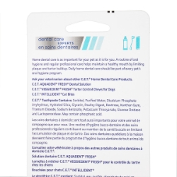 Picture of CET MINI TOOTHBRUSH w/ POULTRY TRIAL TOOTHPASTE (CET302) - 0.4oz/12g (SU144)