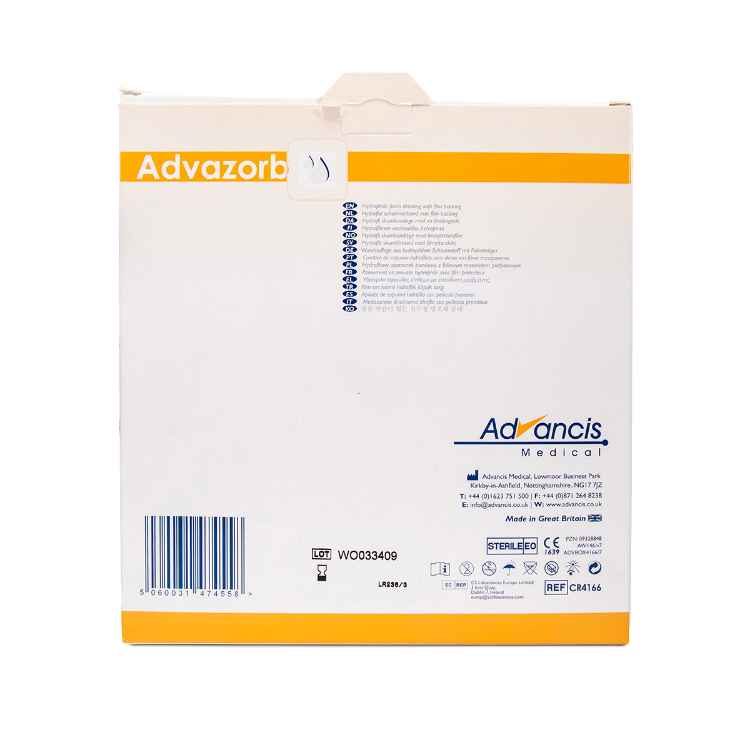 Picture of ADVAZORB FOAM DRESSING 10cm x 10cm - 10's