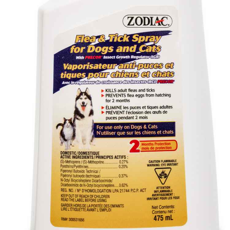 Picture of ZODIAC PET Flea & Tick SPRAY - 475ml